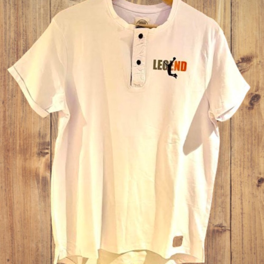 Legend Cotton Mens Henley. Free shipping